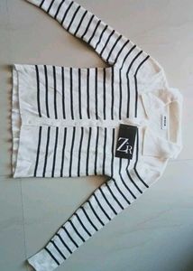 Striped Cardigan - New with Tags