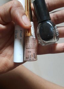 Lakme, Dazzler And Mamaearth Eyeliners Combo