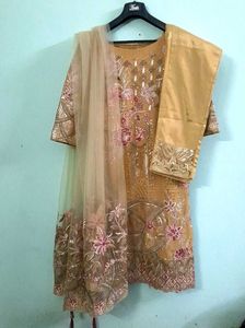 Beautiful 😍 Pakistani Embroided Suit 🤎