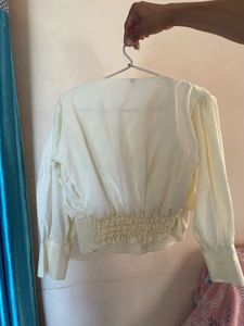 Elegant Cream Blouse