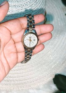 Vintage Two-Tone Seiko Watch