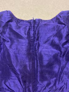 Blue Indo Western Gown