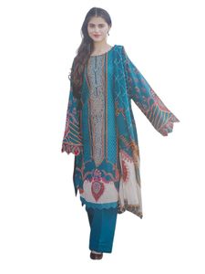 Heavy Patchwork Unstitched Dress Material