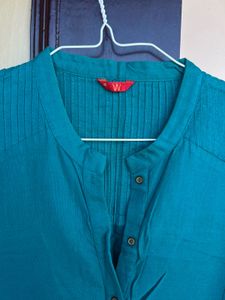 Teal Kurti Tunic Dress