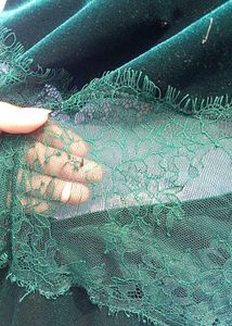 Brand New (Urbanic) Green Velvet Dress