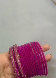 Pink Bangle Set