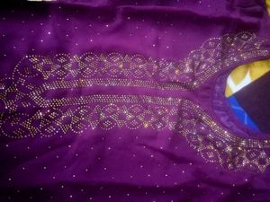 Embroidered Maroon Salwar Kameez Set