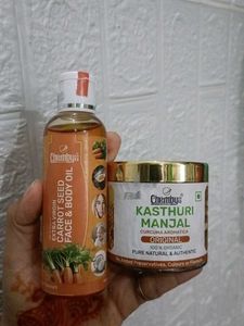 Chembys Carrot Seed Oil & Kasthuri Manjal Set