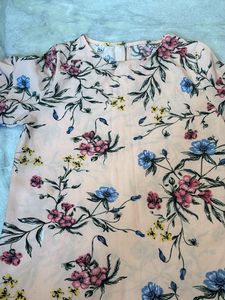 Cherry Print Dress&amp; Floral Top