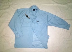Light Blue Little Long Sleeve Shirt