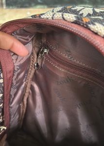 Zouk Floral Print Backpack