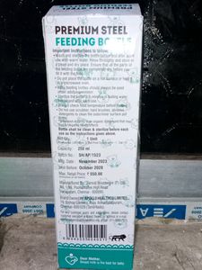 Premium Steel Feeding Bottle