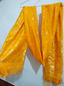 Yellow Beautiful Dupatta
