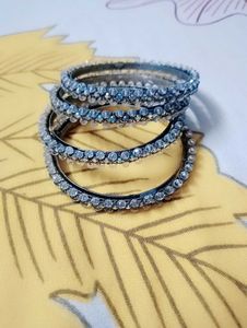 Beaded Bangle Bracelet Set