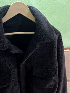 Black teddy/ Sherpa Jacket