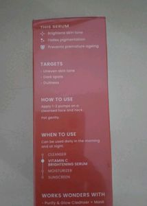 Foxtale Vitamin C Brightening Serum - New