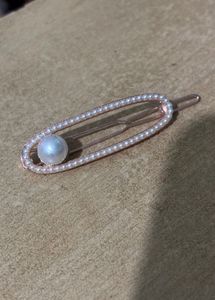 Bracelet And Pearl Hair Clip Combo
