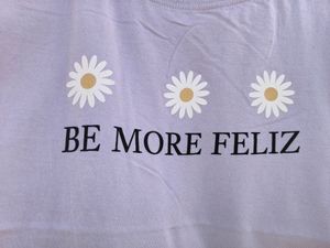 Here &amp; NOW Women Lavender T Shirt