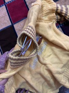 Cute Kids Yellow Knit Sweater