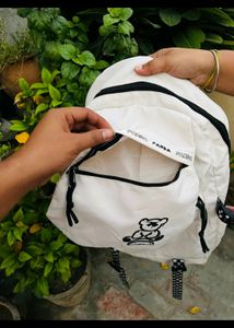 Panda off white backpack