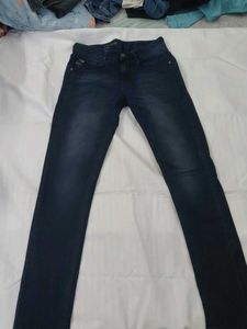 Dark Blue Denim Jeans