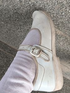 White School Shoes It&#39;s Truely New..