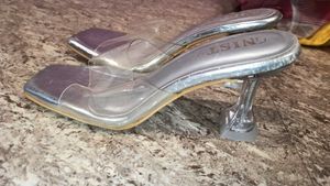 Clear Strap Heels
