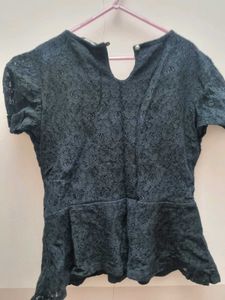 Cinched Waist Top