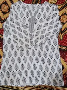 Patterned Kurta Top