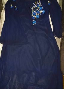 Anarkali Kurta Pent Dress