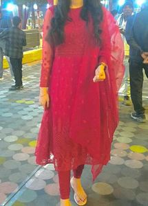 Party Wear Gown With Dupatta