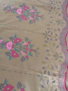 Mustard Embroidered Kurta With Plazo