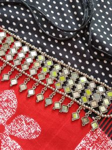 Mirrored Choker Necklace