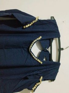 Log Gown With Nack Stone Work
