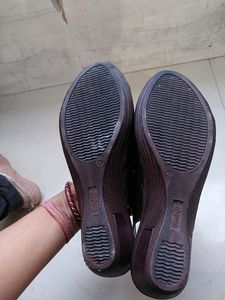 Chocolate Colour Belly Sandals