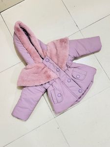 Cute Lavender pink Baby Coat