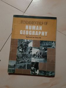NCERT Class 12th Geography Book Fundamentals Of Hu