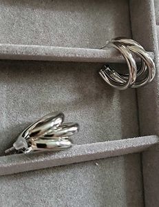 Silver Hoop Earrings