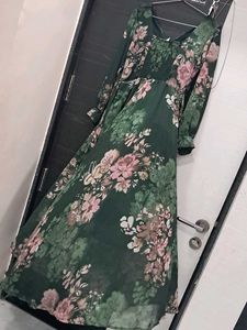 Floral Print Maxi Dress