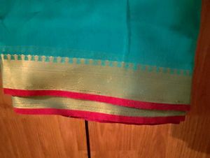 Rama Green Saree