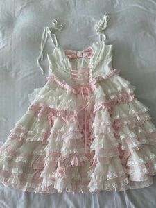 Pink Ruffle Lolita Dress