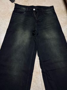 Black Wide Leg Jeans
