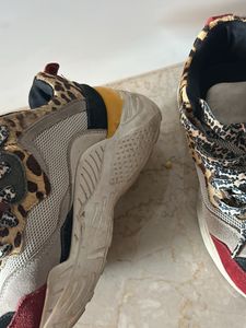 Original- Steve Madan Leopard Print Shoes