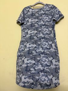 Gray T-shirt Dress(the souldstore)