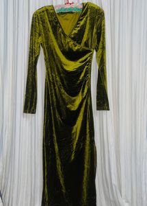 Velvet Midi Dress