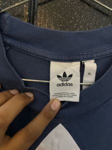 Adidas Blue T-Shirt – Sporty &amp; Stylish