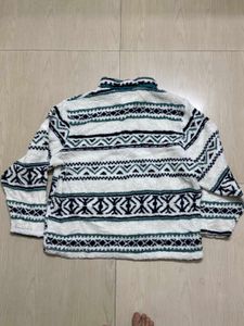 Hollister Patterned Fleece Jacket