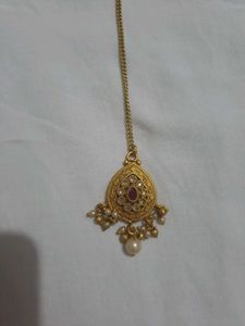 Premium Kundan Neckpice And Mangtikka