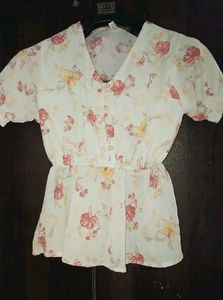 Floral Print Top