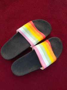 Multicolour Flip Flops 🌈